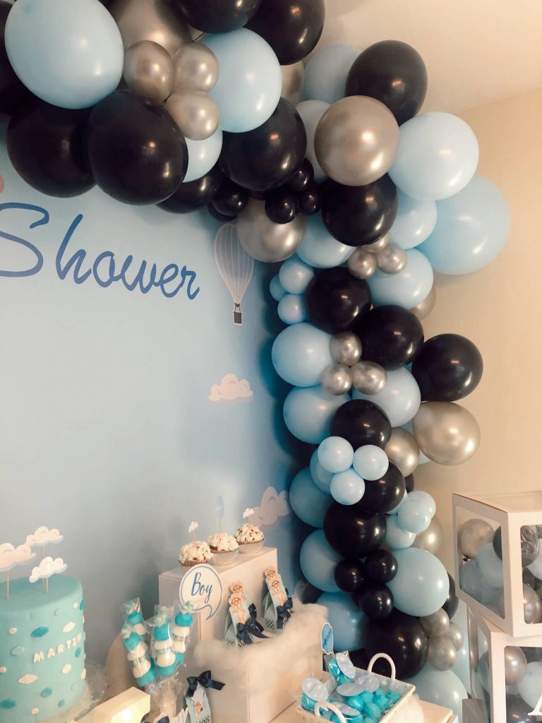 Guirnaldas para fiesta baby shower