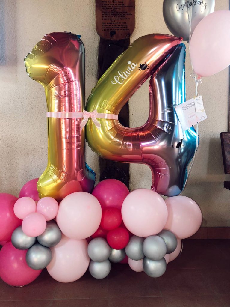 Bouquet de globos para Olivia